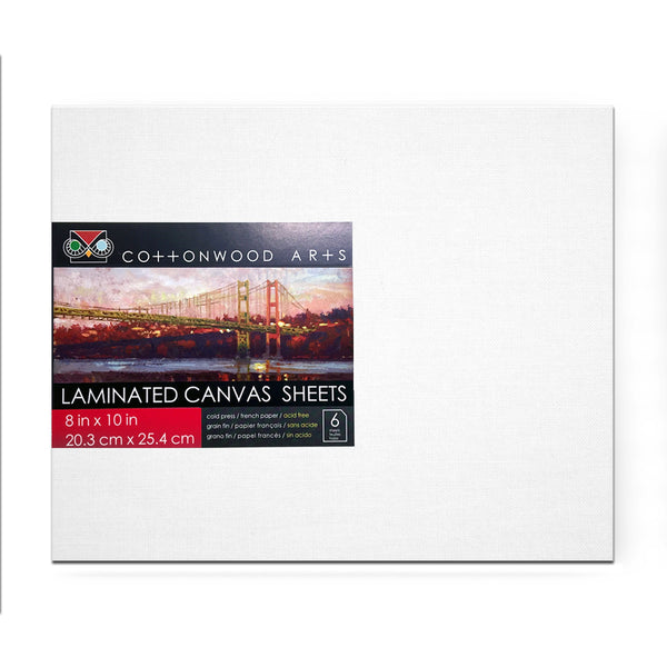 Canvas Panel 8X10 Pack Of 6 
