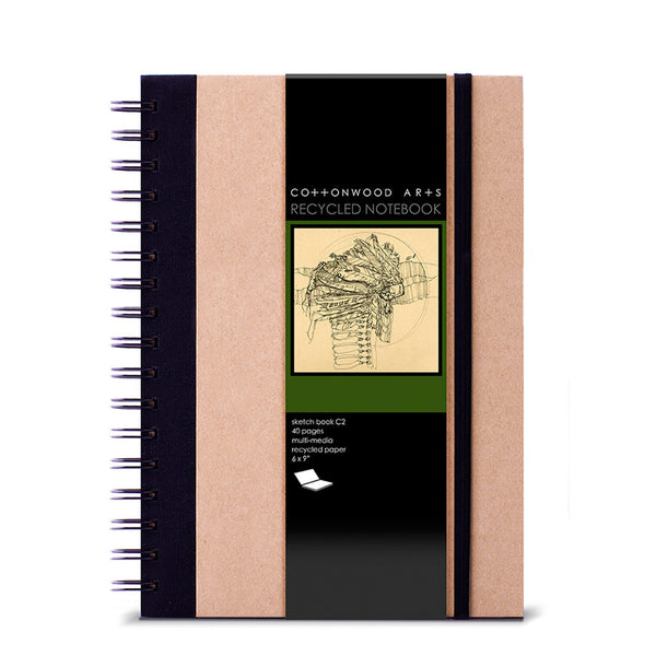 A6 Cotton Paper Sketchbook Small – Small World Gallery
